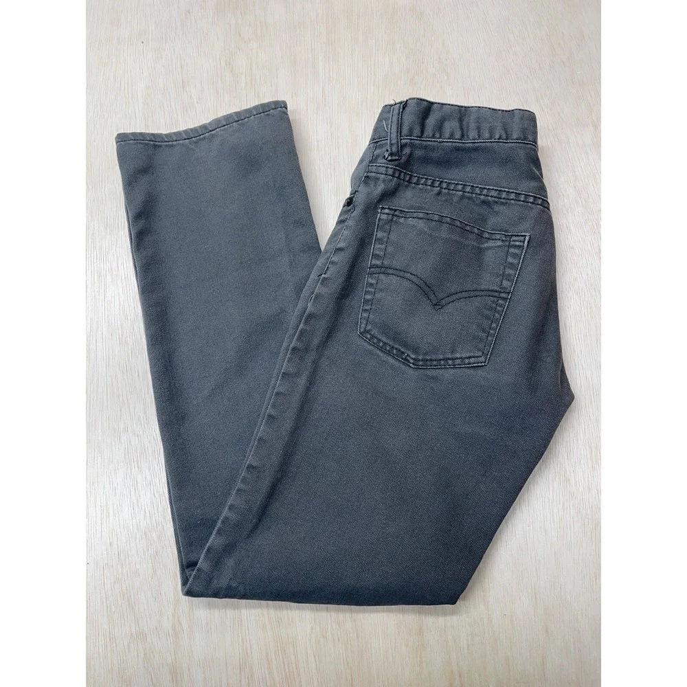 Levi's 511 slim dark Gray wash 16‎ Regular 28x28 Boys Denim Jeans